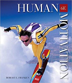 human motivation 6th edition franken test bank