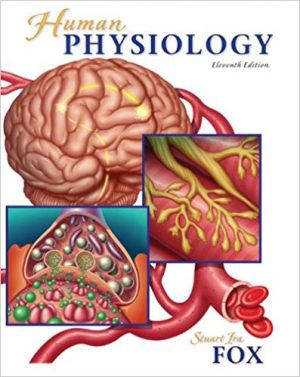 human physiology 11th edition fox test bank