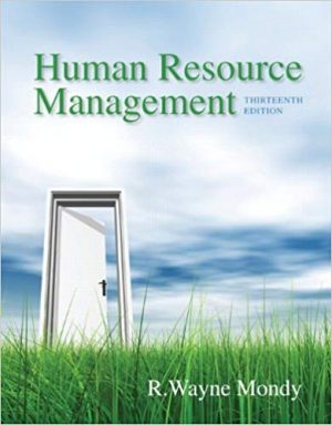 human resource management 13th edition mondy test bank