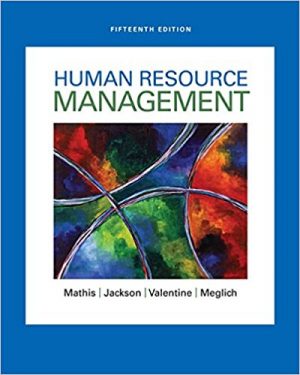 human resource management 15th edition mathis test bank