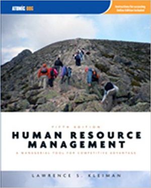 human resource management 5th edition kleiman test bank