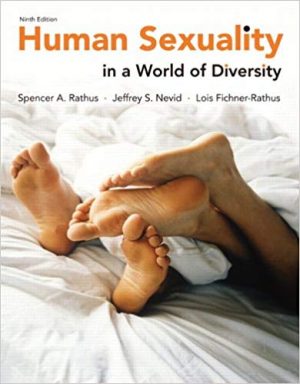 human sexuality in a world of diversity 9th edition rathus test bank
