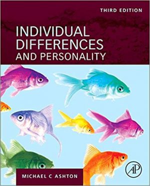individual differences and personality 3rd edition ashton test bank