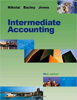 intermediate accounting 11th edition nikolai solutions manual