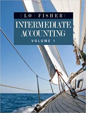 intermediate accounting vol 1 1st edition lo solutions manual