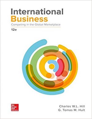 international business competing in the global marketplace 12th edition hill solutions manual