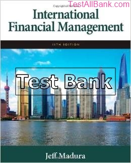 international financial management 11th edition madura test bank