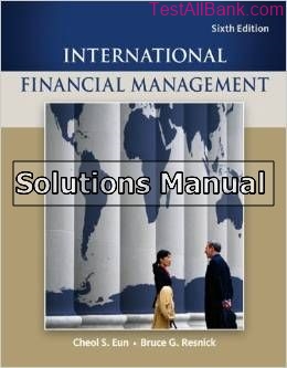 international financial management 6th edition eun solutions manual