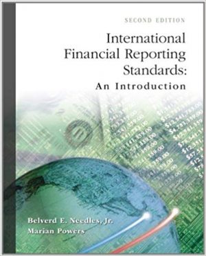 international financial reporting standards an introduction 2nd edition needles solutions manual
