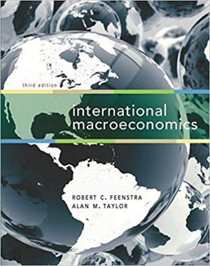 international macroeconomics 3rd edition feenstra test bank