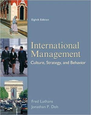 international management culture strategy and behavior 8th edition luthans test bank