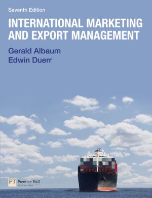 international marketing and export management 7th edition albaum test bank