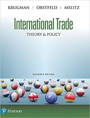international trade theory and policy 11th edition krugman test bank