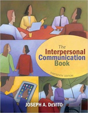 interpersonal communication book the 13th edition devito test bank