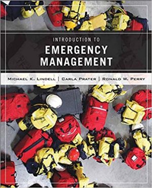 introduction to emergency management 1st edition lindell solutions manual