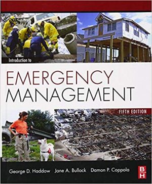 introduction to emergency management 5th edition haddow solutions manual