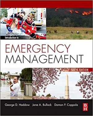 introduction to emergency management 6th edition haddow test bank