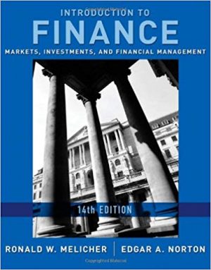 introduction to finance markets investments and financial management 14th edition melicher test bank