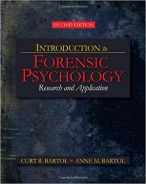 introduction to forensic psychology research and application 5th edition bartol test bank