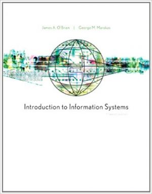 introduction to information systems 15th edition obrien test bank