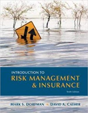 introduction to risk management and insurance 10th edition dorfman solutions manual