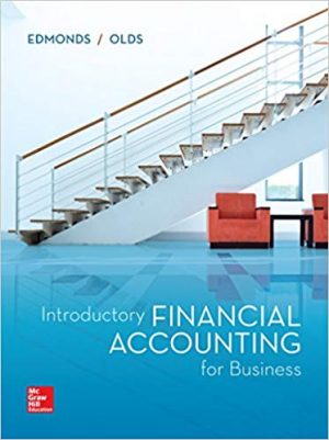 introductory financial accounting for business 1st edition edmonds solutions manual