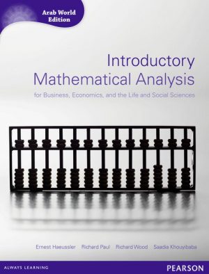 introductory mathematical analysis for business economics arab world editions 1st edition haeussler solutions manual