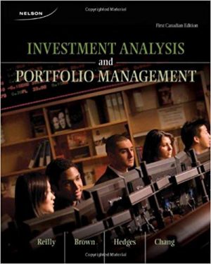 investment analysis and portfolio management canadian 1st edition reilly test bank