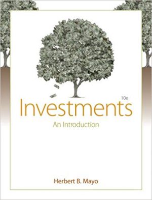 investments an introduction 10th edition mayo solutions manual