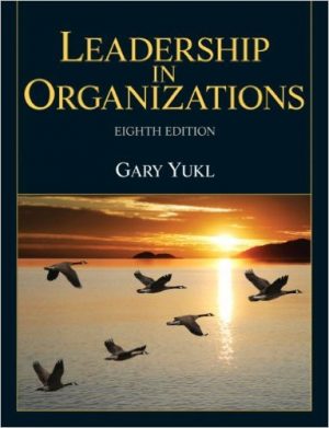 leadership in organizations 8th edition yukl test bank