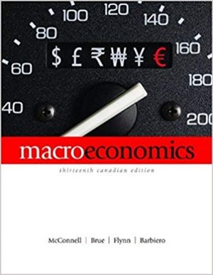 macroeconomics canadian 13th edition mcconnell test bank