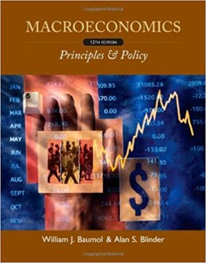 macroeconomics principles and policy 12th edition baumol solutions manual