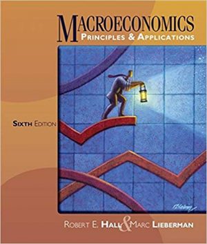 macroeconomics principles applications 6th edition hall solutions manual