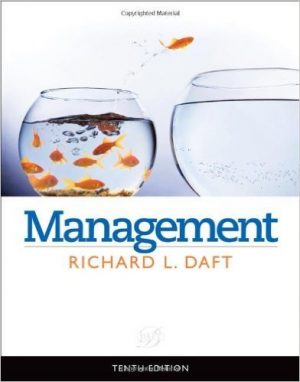management 10th edition daft test bank