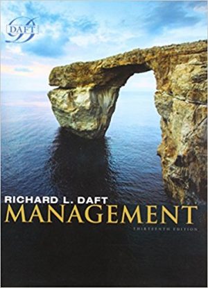 management 13th edition daft solutions manual
