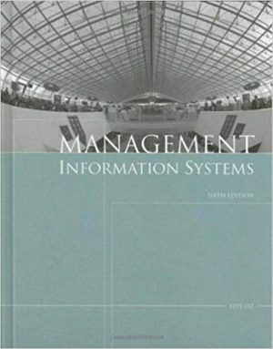 management information systems 6th edition oz test bank