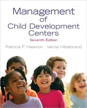 management of child development centers 7th edition hearron test bank
