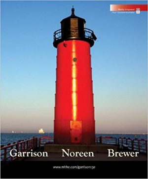 managerial accounting 13th edition garrison solutions manual