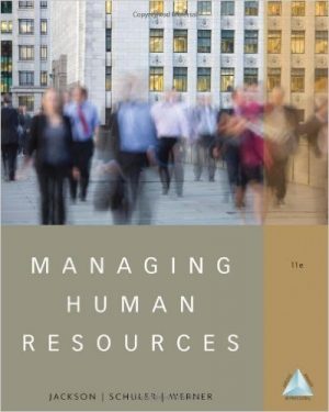 managing human resources 11th edition jackson solutions manual