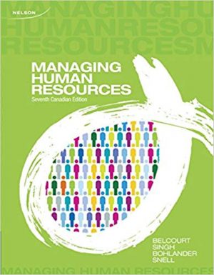 managing human resources canadian 7th edition belcourt solutions manual