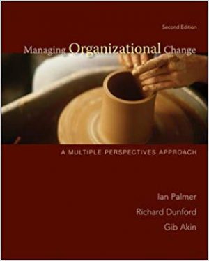 managing organizational change a multiple perspectives approach 2nd edition palmer solutions manual