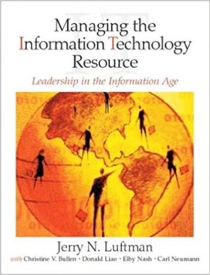 managing the information technology resource 1st edition luftman test bank