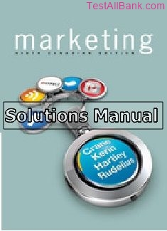 marketing canadian 9th edition crane solutions manual