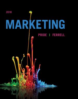 marketing for marketing 2018 19th edition pride solutions manual