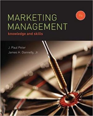 marketing management 9th edition peter test bank