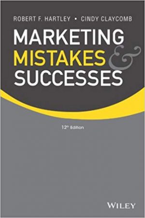 marketing mistakes and successes 12th edition hartley solutions manual
