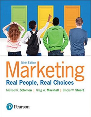 marketing real people real choices 9th edition solomon test bank