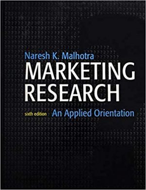 marketing research an applied orientation 6th edition malhotra test bank