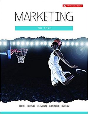 marketing the core canadian 5th edition kerin solutions manual