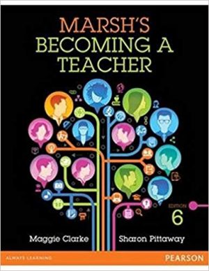 marshs becoming a teacher 6th edition clarke test bank
